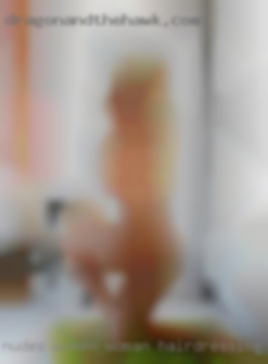 Nudes women woman hairdressing.